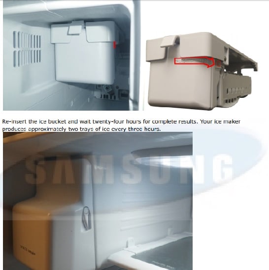 How To Reset The Ice Maker In Samsung French Door Refrigerators